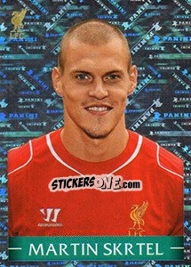 Cromo Martin Skrtel - Liverpool FC 2014-2015 - Panini