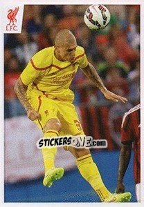 Sticker Martin Skrtel - Liverpool FC 2014-2015 - Panini