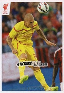 Sticker Martin Skrtel - Liverpool FC 2014-2015 n. 132 - Panini