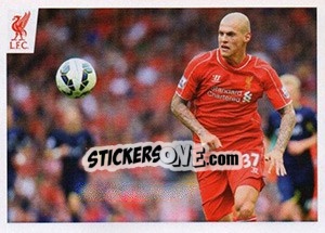 Sticker Martin Skrtel - Liverpool FC 2014-2015 n. 134 - Panini