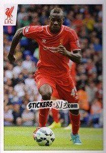 Cromo Mario Balotelli - Liverpool FC 2014-2015 - Panini