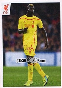 Sticker Mario Balotelli - Liverpool FC 2014-2015 - Panini