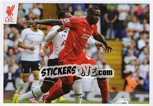 Figurina Mario Balotelli - Liverpool FC 2014-2015 - Panini