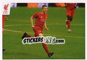 Cromo Jordan Rossiter - Liverpool FC 2014-2015 - Panini