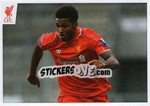 Sticker Jerome Sinclair - Liverpool FC 2014-2015 n. 148 - Panini