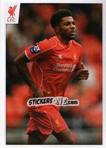 Cromo Jerome Sinclair - Liverpool FC 2014-2015 n. 149 - Panini