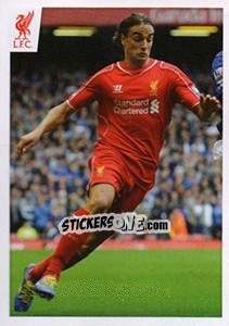 Cromo Lazar Markovic - Liverpool FC 2014-2015 - Panini