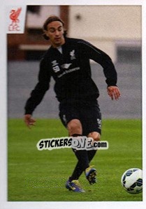 Cromo Lazar Markovic - Liverpool FC 2014-2015 - Panini