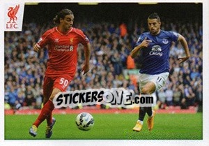 Sticker Lazar Markovic - Liverpool FC 2014-2015 n. 154 - Panini