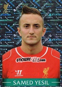 Figurina Samed Yesil - Liverpool FC 2014-2015 n. 156 - Panini