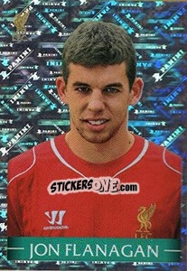 Figurina Jon Flanagan - Liverpool FC 2014-2015 n. 157 - Panini