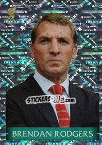 Sticker Brendan Rodgers - Liverpool FC 2014-2015 - Panini