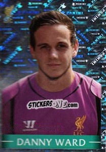 Cromo Danny Ward - Liverpool FC 2014-2015 - Panini