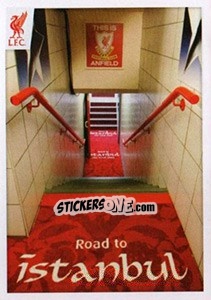 Sticker The Player's Tunnel - Liverpool FC 2014-2015 - Panini