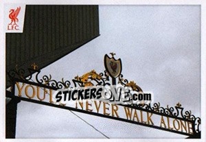 Sticker The Shankly Gates - Liverpool FC 2014-2015 n. 179 - Panini