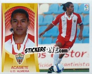 Cromo Acasiete (#6) - Liga Spagnola  2009-2010 - Colecciones ESTE