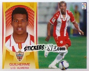 Sticker Guilherme (#7A) - Liga Spagnola  2009-2010 n. 10 - Colecciones ESTE