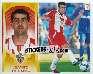Cromo Juanito (#8) - Liga Spagnola  2009-2010 - Colecciones ESTE