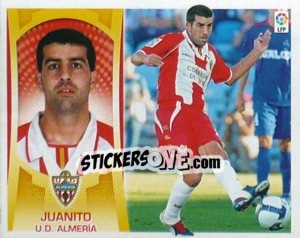 Sticker Juanito (#8) - Liga Spagnola  2009-2010 n. 12 - Colecciones ESTE