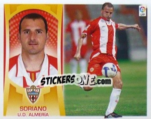 Cromo Soriano (#9) - Liga Spagnola  2009-2010 - Colecciones ESTE