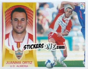 Sticker Juanma Ortiz (#11) - Liga Spagnola  2009-2010 n. 15 - Colecciones ESTE