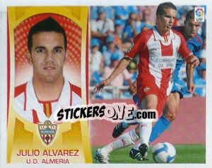 Sticker Julio Alvarez (#12) - Liga Spagnola  2009-2010 - Colecciones ESTE