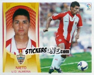 Figurina Nieto (#14A) - Liga Spagnola  2009-2010 - Colecciones ESTE
