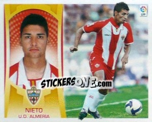 Sticker Nieto (#14A) - Liga Spagnola  2009-2010 n. 19 - Colecciones ESTE