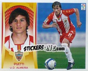 Sticker Piatti (#15) - Liga Spagnola  2009-2010 n. 21 - Colecciones ESTE