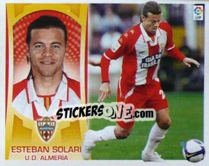 Sticker Esteban Solari (#16) - Liga Spagnola  2009-2010 n. 22 - Colecciones ESTE