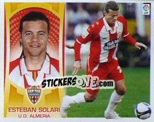 Cromo Esteban Solari (#16) - Liga Spagnola  2009-2010 - Colecciones ESTE