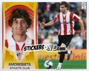 Figurina Amorebieta (#5) - Liga Spagnola  2009-2010 - Colecciones ESTE