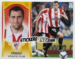 Figurina Orbaiz  (#8) - Liga Spagnola  2009-2010 - Colecciones ESTE