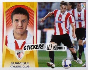 Sticker Gurpegui  (#9B) - Liga Spagnola  2009-2010 - Colecciones ESTE