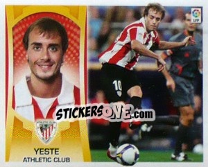 Sticker Yeste  (#12) - Liga Spagnola  2009-2010 - Colecciones ESTE