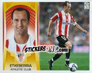 Cromo Etxeberria  (#14A) - Liga Spagnola  2009-2010 - Colecciones ESTE