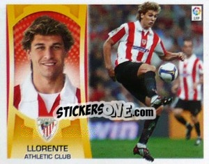 Figurina Fernando Llorente  (#16) - Liga Spagnola  2009-2010 - Colecciones ESTE