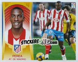 Figurina Perea  (#3) - Liga Spagnola  2009-2010 - Colecciones ESTE