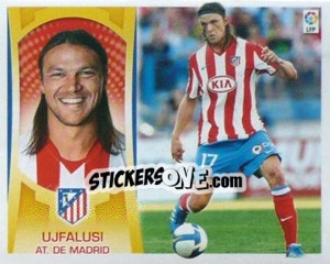 Sticker Ujfalusi (#4A) - Liga Spagnola  2009-2010 n. 66 - Colecciones ESTE