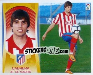 Cromo Cabrera (#4B) - Liga Spagnola  2009-2010 n. 67 - Colecciones ESTE