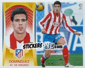 Cromo Dominguez (#5B) - Liga Spagnola  2009-2010 - Colecciones ESTE