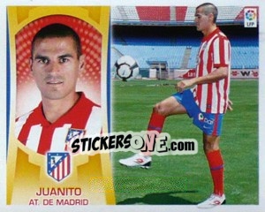 Figurina Juanito  (#6) - Liga Spagnola  2009-2010 - Colecciones ESTE