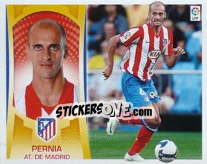 Figurina Pernia (#7B) - Liga Spagnola  2009-2010 - Colecciones ESTE