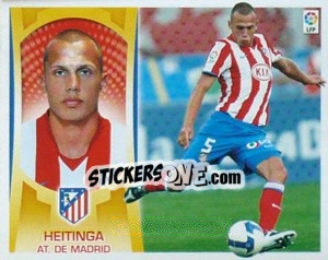 Sticker Heitinga (#8) - Liga Spagnola  2009-2010 n. 73 - Colecciones ESTE