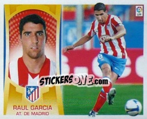 Figurina Raul Garcia (#9) - Liga Spagnola  2009-2010 - Colecciones ESTE