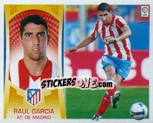 Sticker Raul Garcia (#9) - Liga Spagnola  2009-2010 n. 74 - Colecciones ESTE