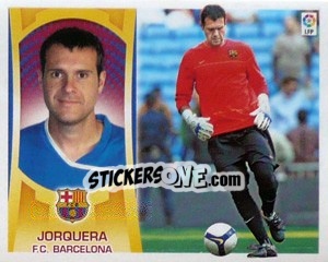 Sticker Jorquera  (#2B) - Liga Spagnola  2009-2010 n. 95 - Colecciones ESTE