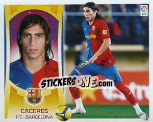 Cromo Martín Cáceres  (#4B) - Liga Spagnola  2009-2010 - Colecciones ESTE