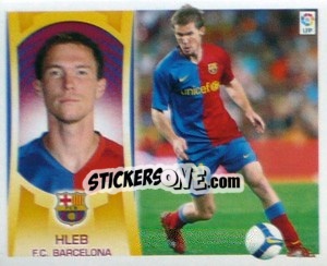Sticker Alexander Hleb (#9B) - Liga Spagnola  2009-2010 - Colecciones ESTE