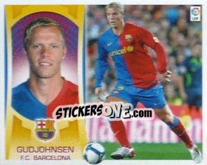 Sticker Eidur Gudjohnsen (#13A) - Liga Spagnola  2009-2010 n. 109 - Colecciones ESTE